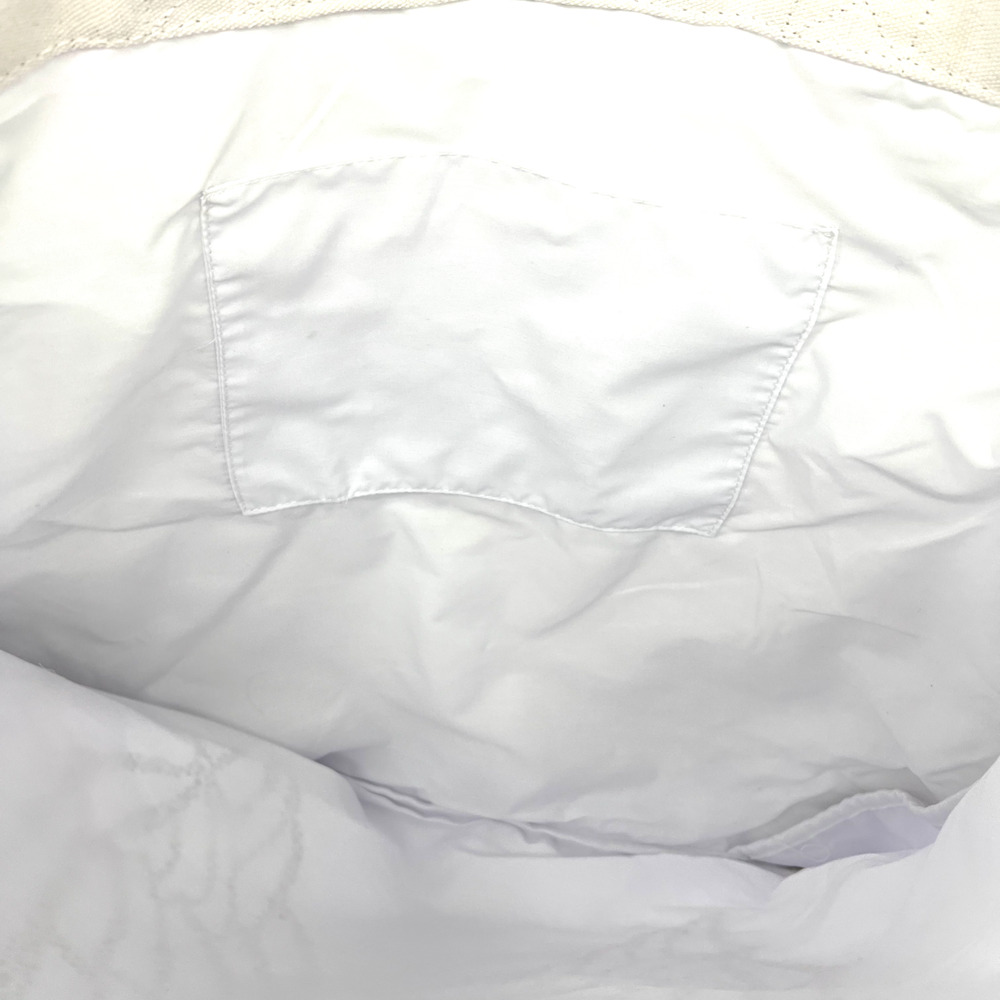 Victoria’s Secret White Canvas Bling Angel Wings Tote Shopper Beach Bag NWT - Picture 5 of 8